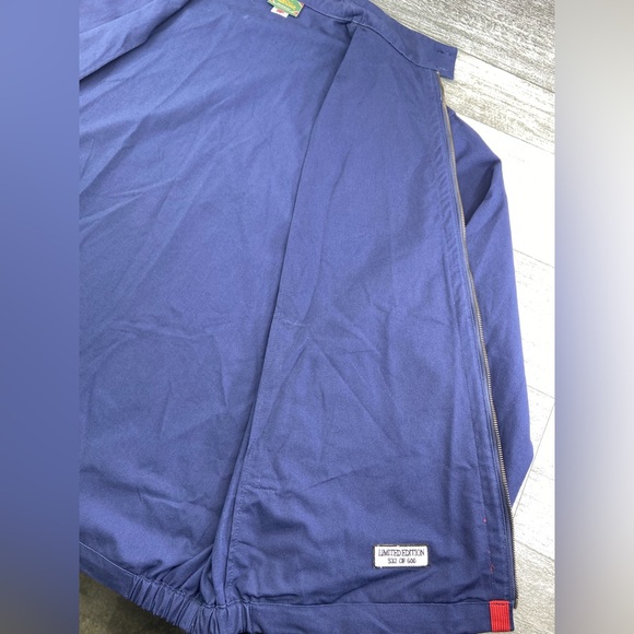 Stall And Dean Ivy League APA Blue Red Full Zip Long Jacket 532 Of 600 Adult 5XL - Picture 14 of 16